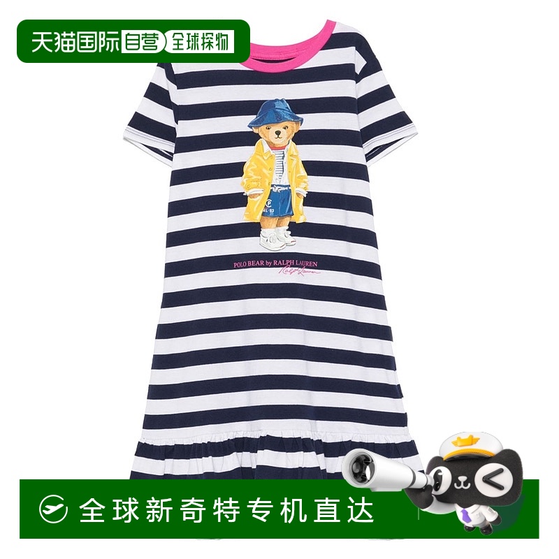 1h可退 欧洲直邮ralph lauren polo 少女 连衣裙