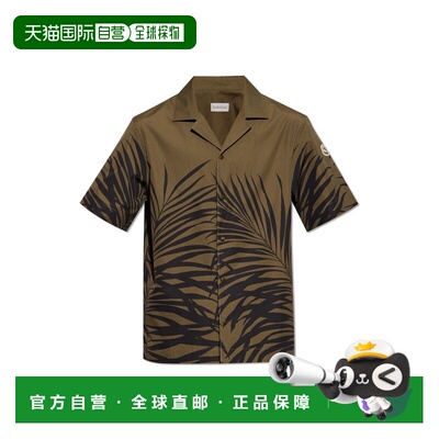1h可退 香港直邮MONCLER 男士衬衫 J10912F00006597M1S89 AW2025