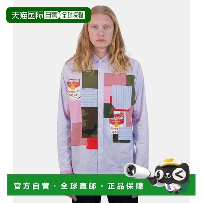 1h可退 香港直邮Junya Watanabe 渡边淳弥 男士 andy warhol 拼布