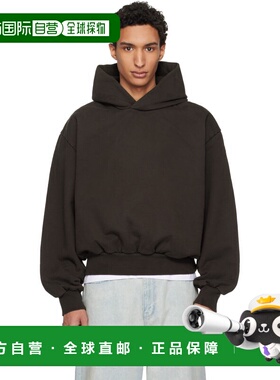 香港直邮essentials fear of god 男士 棕色 Classic Half Raglan