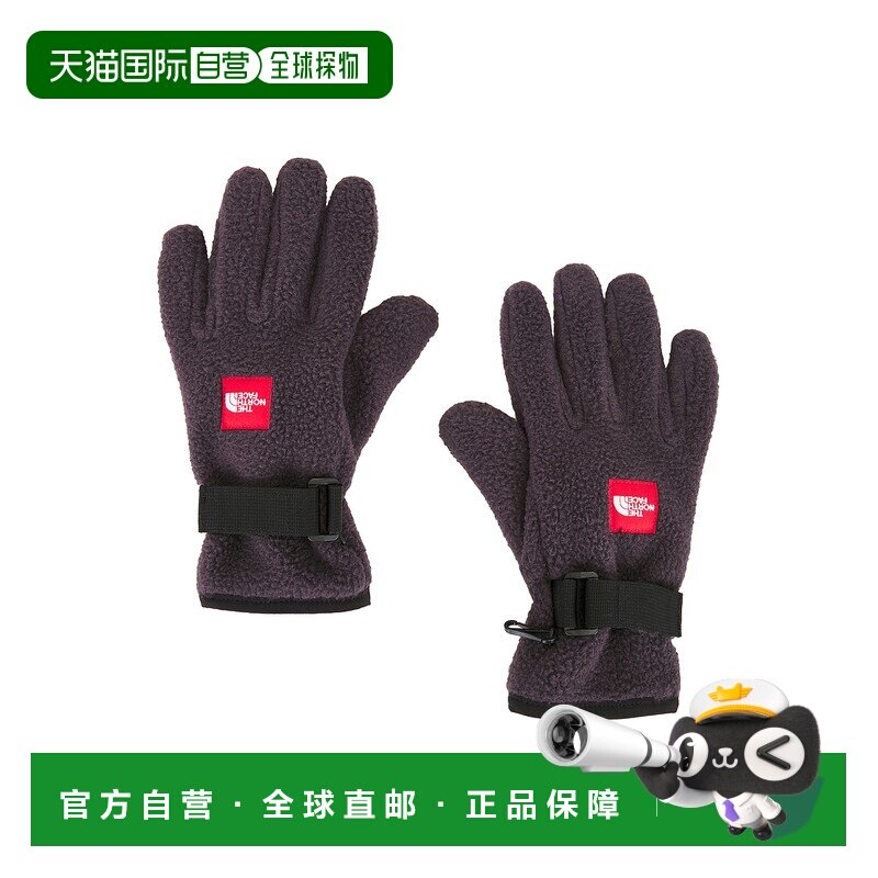 1h可退 香港直邮the north face 北面 男士 红色盒形抓绒手套 NF0