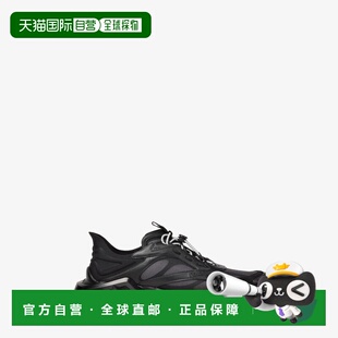 1h可退 欧洲直邮FENDI（芬迪）Fendi F-Light运动鞋 - 黑色网眼和