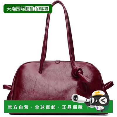 1h可退 香港直邮Jacquemus 女士 酒红色 The Turismo 手提包 25HB