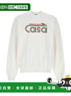 香港直邮Casablanca 男士 白色棉质运动衫 MPS25JTP29302EQUSPORT