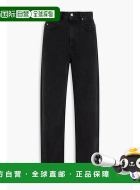 香港直邮ISABEL MARANT 女士 Corsysr 高腰锥形牛仔裤 PA185100M0