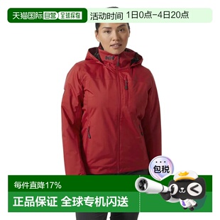 欧洲直邮HELLY HANSEN Crew连帽中层保暖2.0夹克 女士