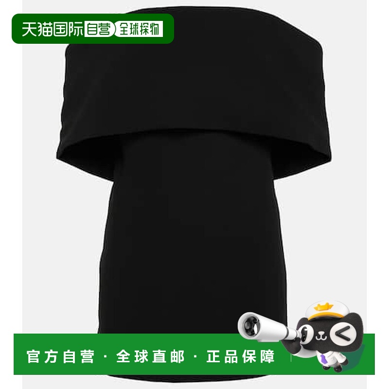 1h可退 香港直邮TOTÊME 女士 crêpe 露肩上衣 black黑色 舒适时
