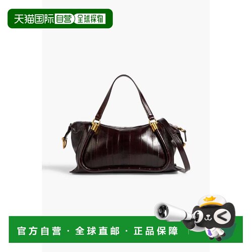 香港直邮Chloe 蔻依 女士 Paraty 24寸漆皮肩包 CHC24WS750O2524X