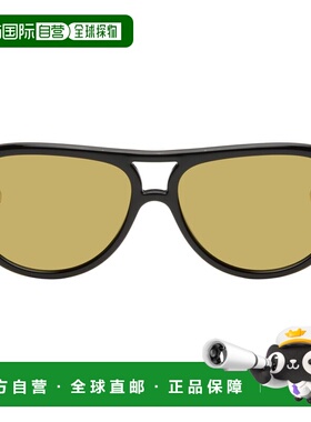 香港直邮Bottega Veneta 葆蝶家 男士 黑色 Knot Aviator 太阳镜