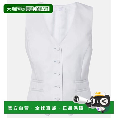 香港直邮Gabriela Hearst 女士 Coleridge 羊毛真丝背心