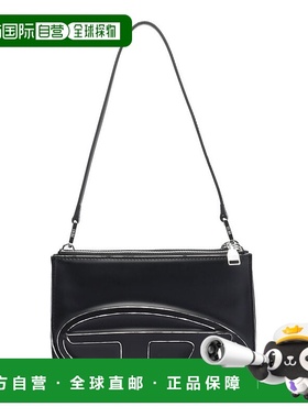 香港直邮Diesel 迪赛 女士 標誌細部拉鍊單肩包 X10330P8630