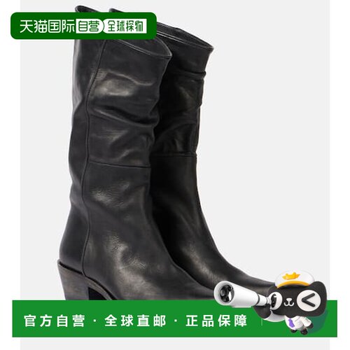香港直邮KHAITE/Clive女士中筒靴 【付后1h可退】