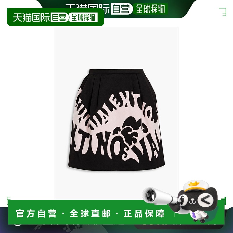 1h可退 香港直邮valentino 华伦天奴 女士 Two-tone 羊毛羊绒混纺