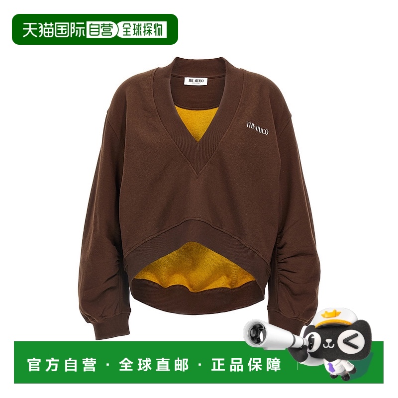 1h可退 香港直邮The Attico 女士 3D 徽标卫衣 251WCF00010204