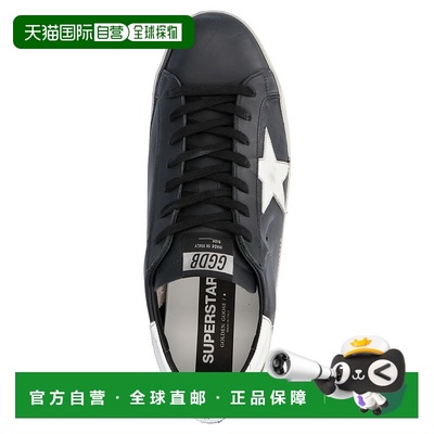 香港直邮GOLDEN GOOSE 男士 Goose ‘Superstar’ 金色运动鞋 GMF