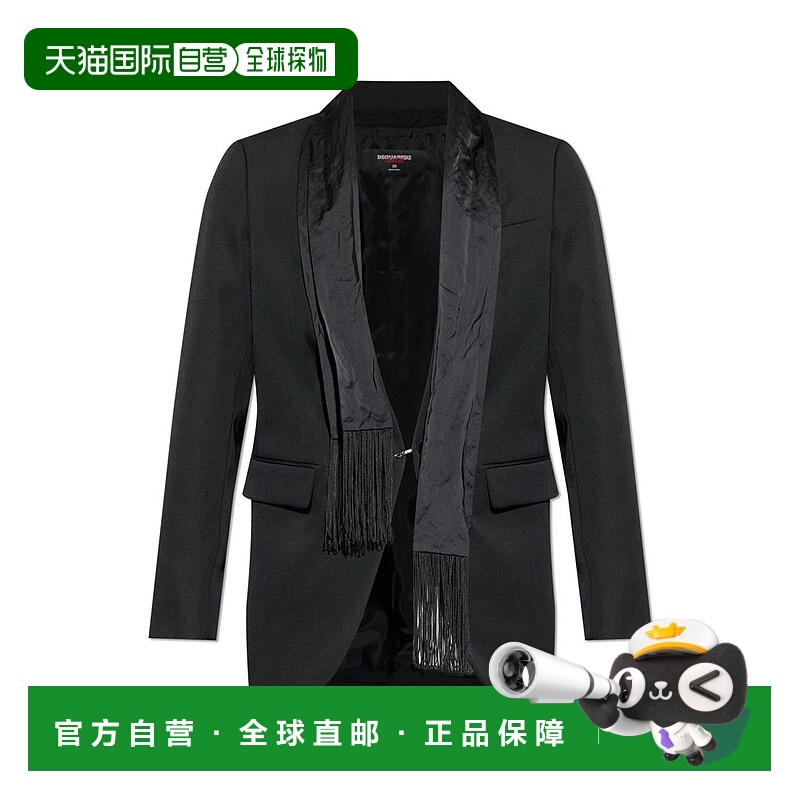香港直邮Dsquared2 二次方 男士 X Magliano 圍巾細部西裝外套 S7