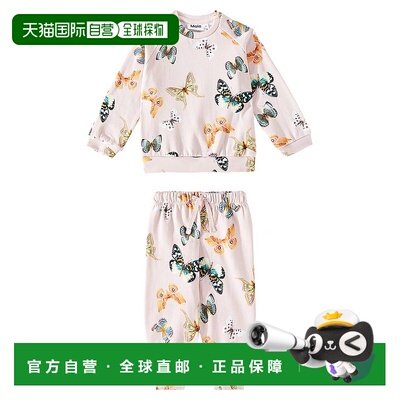 1h可退 香港直邮Molo 婴儿 Simeon sweatshirt and sweatpants 套