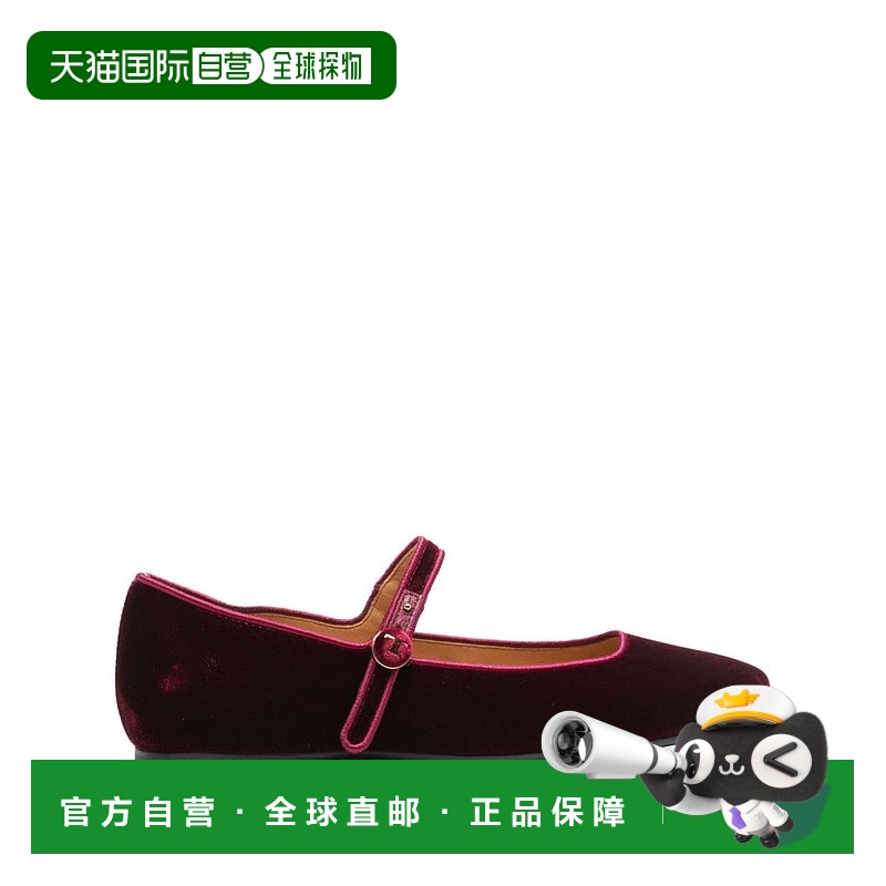 1h可退 香港直邮TOD'S 托德斯 女士 Tod's 酒红平底鞋 XXW23L0IN4