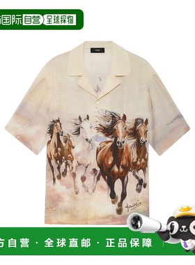 1h可退 香港直邮Amiri 短袖衬衫 AMTOSH1038