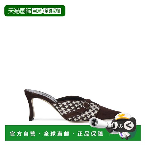 欧洲直邮MANOLO BLAHNIK 女士拖鞋 32631882011 A【付后1h可退】