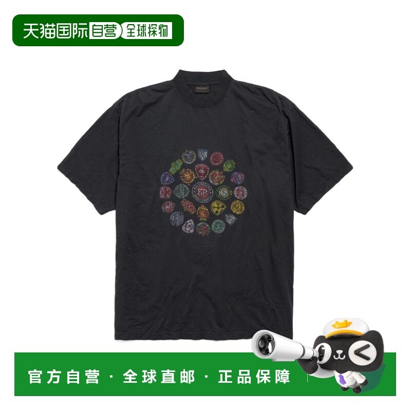 1h可退 香港直邮25FW Spiral Crest 中号版型T恤 Men短袖男装,男装,T恤,淘宝优惠券,粉丝福利购,淘宝优惠卷