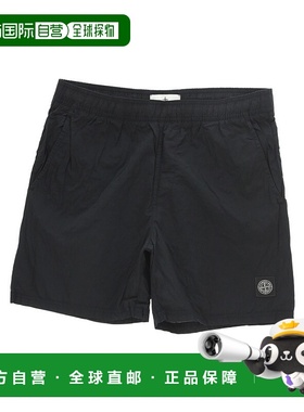 香港直邮Stone Island 徽标沙滩短裤 1015B0943