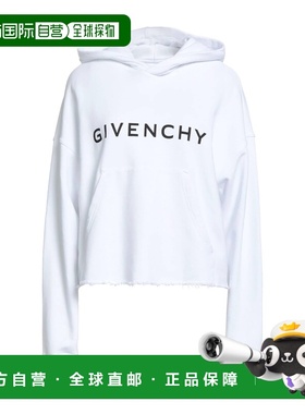 香港直邮Givenchy 纪梵希 女士 连帽运动衫 white白色 舒适时尚
