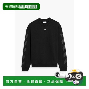 white 印花棉质厚绒布卫衣 男士 French 44M Cornely 香港直邮off