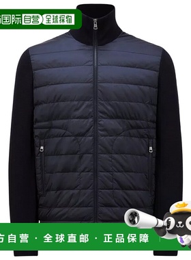 香港直邮Moncler 盟可睐 男士 加垫羊毛开衫羽绒服 J20919B50700A