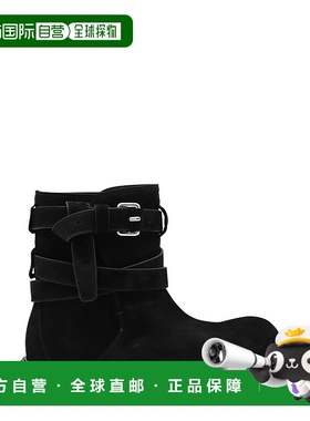 1h可退 香港直邮Moschino 莫斯奇诺 男士 圓頭扣靴 MB21094C0NGF0