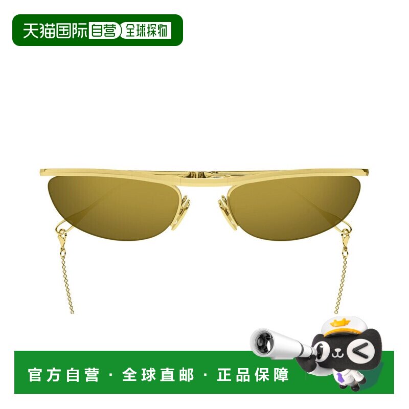 1h可退 香港直邮Gucci 古驰 男士 眼镜可折叠椭圆形太阳镜 GG2157