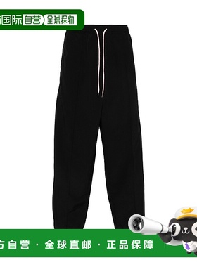 香港直邮Marcelo Burlon 抽绳运动裤 CMCP003S24FAB001卫裤休闲裤