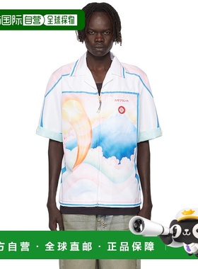 1h可退 香港直邮Casablanca 男士 白色 Fuji Dream 衬衫 MPF25SWM