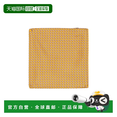 1h可退 香港直邮CHURCH'S 男士领带 H02318P06-0 SS2023 黄色 FMT