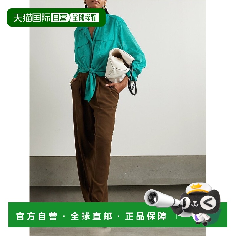 1h可退 香港直邮Isabel Marant Étoile 女士 Nath 棉纱衬衫 CH013