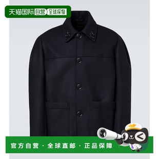 香港直邮Simone 男士 Rocha 罗莎 精饰羊毛混纺夹克 蒙娜 1h可退