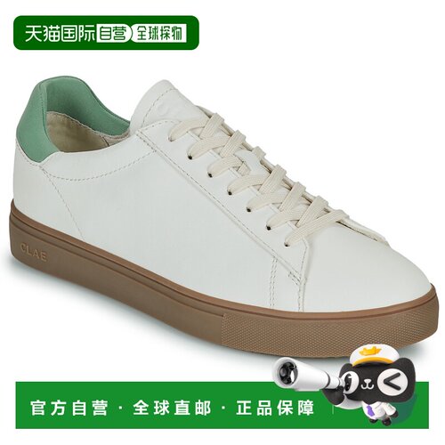 欧洲直邮Clae  男鞋子 低帮板鞋 春夏 白色 BRADLEY运动鞋
