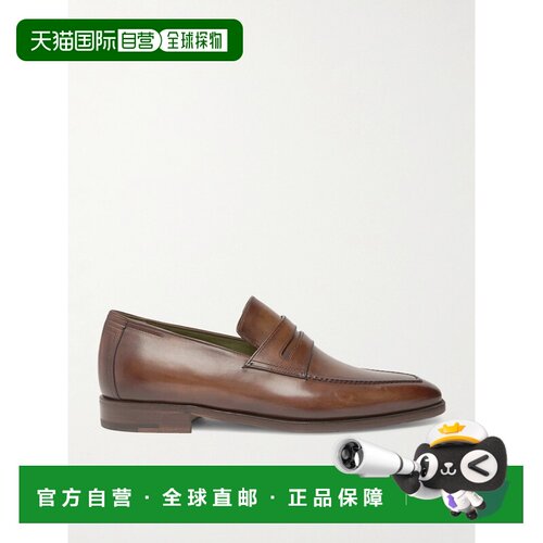 1h可退 香港直邮Berluti 伯尔鲁帝 男士 Andy 皮质乐福鞋 S141100