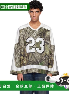 香港直邮Nike 耐克 男士 绿色 Brooklyn Realtree Hockey T 恤 IB