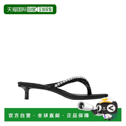 1h可退 香港直邮JIMMY CHOO 女士凉鞋 DILA35GZMBLACKCRYSTAL AW2