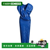 香港直邮Sportmax 连衣裙 斯宝麦斯 1h可退 女士 长款 blue蓝色 舒