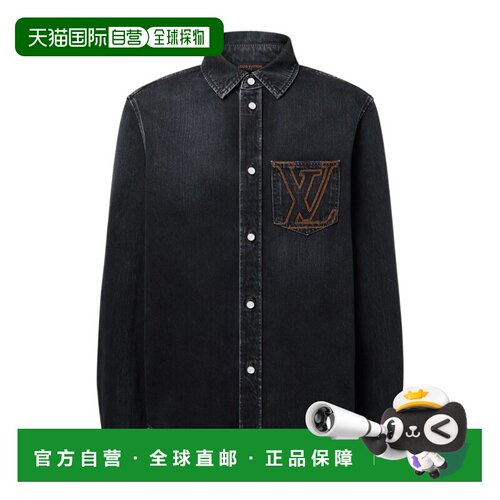 Louis Vuitton 长袖牛仔衬衫 1AKM29 【付后1h可退】