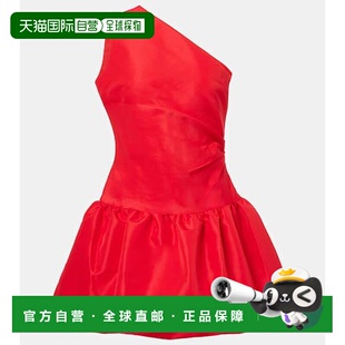 1h可退 香港直邮Patou 女士 不对称膨起迷你连衣裙 red红色 舒适