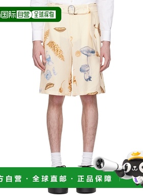 香港直邮Jil Sander 图案印花短裤休闲裤 J47KA0215J65196