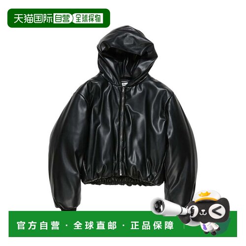 欧洲直邮Acne Studios Women Hooded Faux Jacket Black