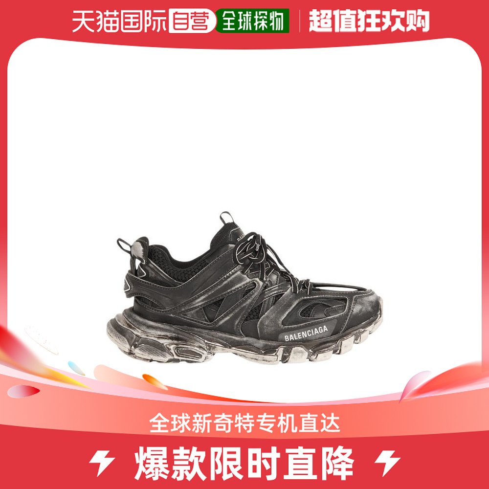 【99新未使用】香港直邮Balenciaga 黑色Track Faded 休闲运动鞋 流行男鞋 时尚休闲鞋 原图主图