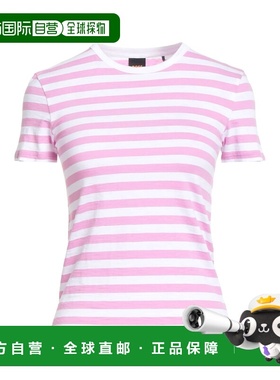 1h可退 香港直邮BOSS 波士 女士 T恤 purple紫色 舒适时尚