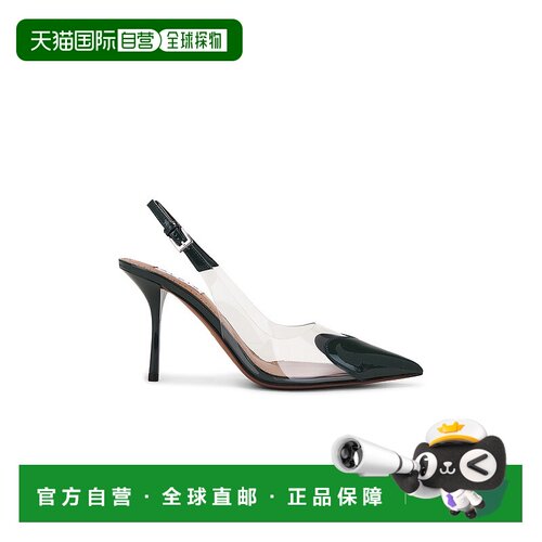 1h可退 香港直邮Alaia 女士 露跟浅口鞋 3E083CK150 舒适时尚皮鞋