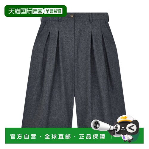Emporio Armani 褶裥百慕大短裤 EW004824TE10537【付后1h可退】