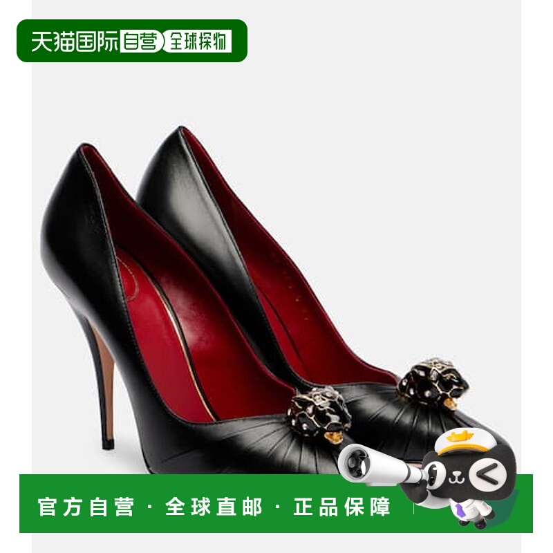 1h可退 香港直邮Valentino 华伦天奴 女士 Pas De Chat 105 皮质